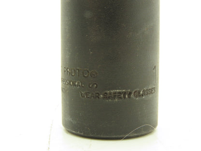 Proto 7332HT 1" Impact Socket Thin Wall 1/2" Drive 2" Deep Lot Of 6
