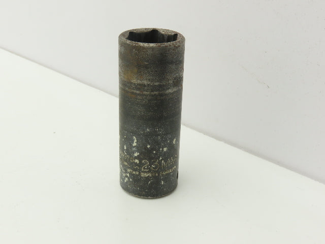 Proto 7323MHT Impact Socket 23mm Thin Wall 1/2" Drive 2" Deep Lot Of 12