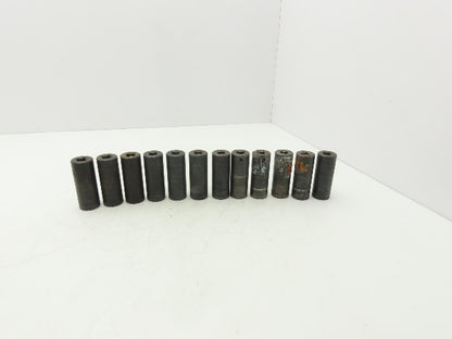 Proto 7323MHT Impact Socket 23mm Thin Wall 1/2" Drive 2" Deep Lot Of 12