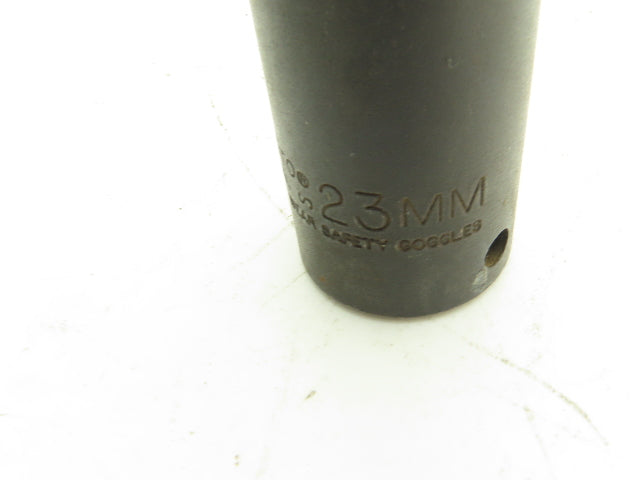 Proto 7323MHT Impact Socket 23mm Thin Wall 1/2" Drive 2" Deep Lot Of 12