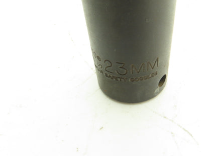 Proto 7323MHT Impact Socket 23mm Thin Wall 1/2" Drive 2" Deep Lot Of 12