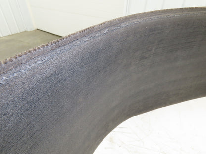 16"W x 240' Soft Top Rubber Fabric Conveyor Belt Gray Reversible 1/8"Thick