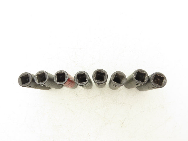Proto 7315MHT Impact Socket 15mm Thin Wall 1/2" Drive 2" Deep Lot Of 8