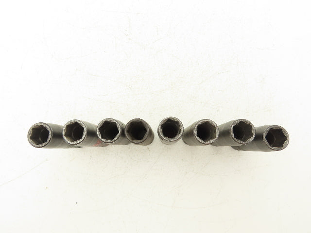 Proto 7315MHT Impact Socket 15mm Thin Wall 1/2" Drive 2" Deep Lot Of 8