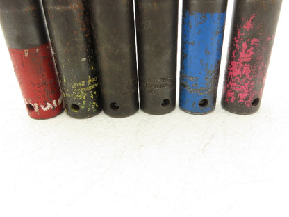 Proto 7316MHT Impact Socket 16mm Thin Wall 1/2" Drive 2" Deep Lot Of 6