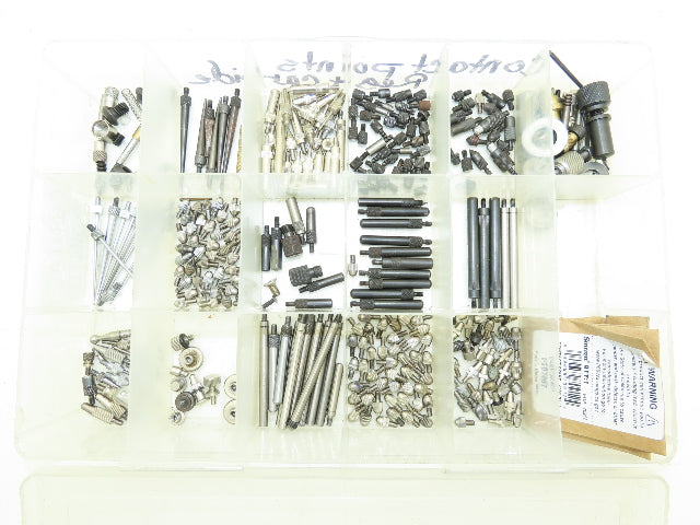 Mitutoyo Fowler Starrett Indicator Gage Contact Tips Mixed Lot Various Sizes