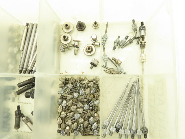 Mitutoyo Fowler Starrett Indicator Gage Contact Tips Mixed Lot Various Sizes