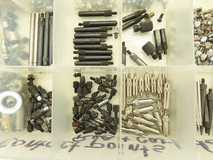Mitutoyo Fowler Starrett Indicator Gage Contact Tips Mixed Lot Various Sizes