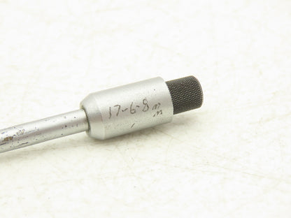 Fowler Bowers Superbore 3-Point Internal Micrometer Bore Gage Head 6-8mm Range