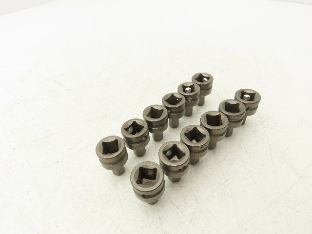 Vega 228H080SB Impact Socket Hex Bit 8mm 3/8" Square Drive Lot Of 12