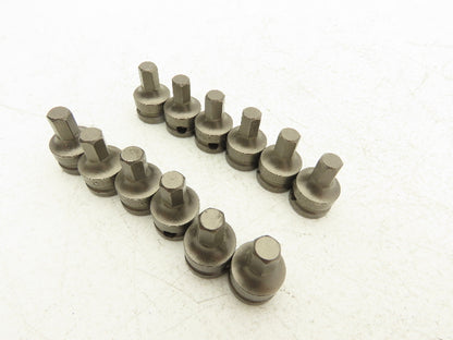 Vega 228H080SB Impact Socket Hex Bit 8mm 3/8" Square Drive Lot Of 12