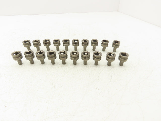Vega 228H070SB Impact Socket Hex Bit 7mm 3/8" Square Drive Lot Of 20