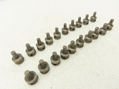 Vega 228H070SB Impact Socket Hex Bit 7mm 3/8" Square Drive Lot Of 20