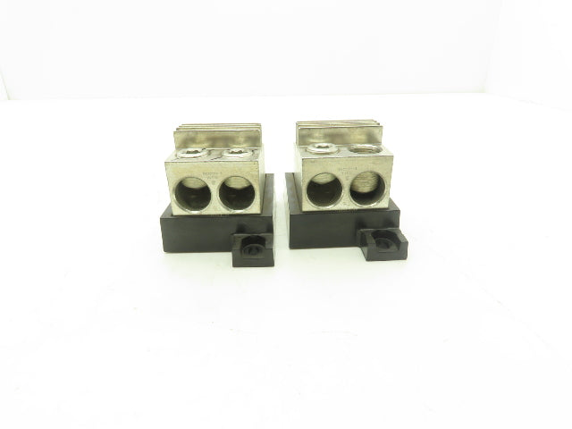 Eaton Bussman 1BS104 Single Pole Universal Buss Fuse block 200kAIC 600A Lot of 2