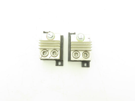 Eaton Bussman 1BS104 Single Pole Universal Buss Fuse block 200kAIC 600A Lot of 2