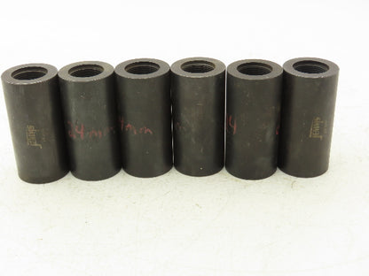 Jemms 13457 Impact Socket 24mm Star Treaded Drive 9/16" Deep Lot Of 6