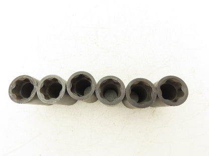 Jemms 13457 Impact Socket 24mm Star Treaded Drive 9/16" Deep Lot Of 6