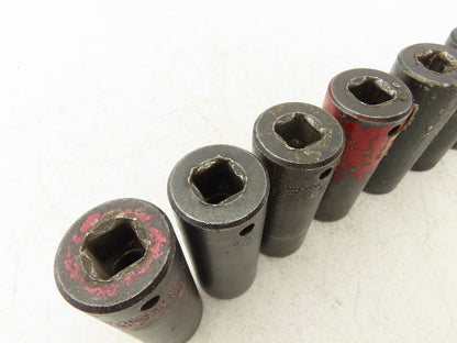 Proto 7324MHT Impact Socket 24mm Thin Wall 1/2" Drive 2" Deep Lot Of 7