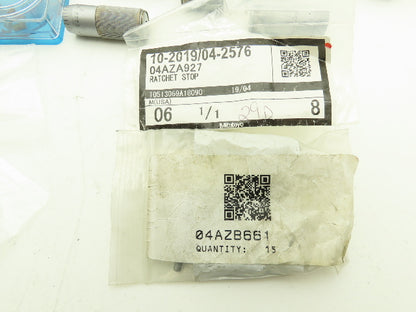 Mitutoyo Micrometer Gage Ratchet Stop Digit Counter Replacement Parts  Mixed Lot