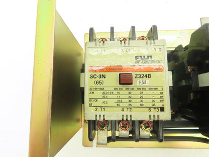 Fuji SC-2SN Z324B Reversing Magnetic Contactor 100A/80A 30kW/22kW