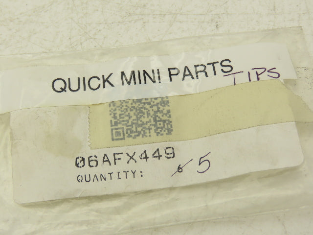 Mitutoyo 06AFX449 Quick-Mini Digital Gage Contact Point Tips  Lot of 5