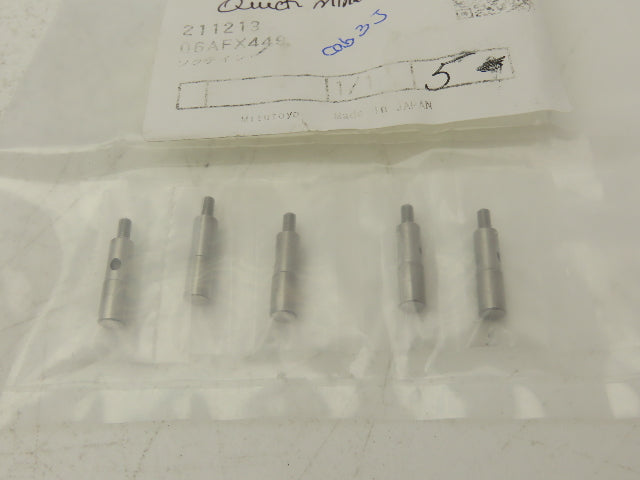 Mitutoyo 06AFX449 Quick-Mini Digital Gage Contact Point Tips  Lot of 5