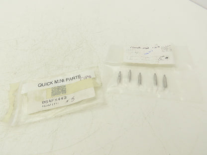 Mitutoyo 06AFX449 Quick-Mini Digital Gage Contact Point Tips  Lot of 5