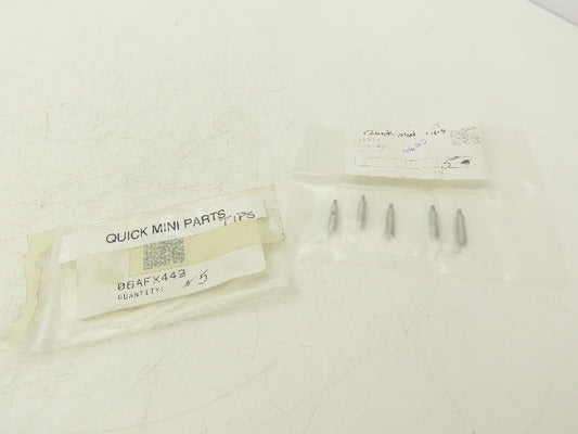 Mitutoyo 06AFX449 Quick-Mini Digital Gage Contact Point Tips  Lot of 5