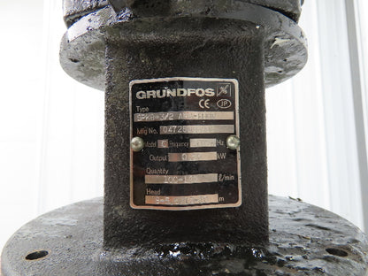 Grundfos SPK8-3/2 AMA RUUV Immersion Coolant Pump 100-160 L/min .55kw 230V 3PH