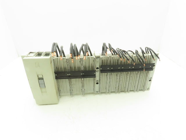Siemens 3 Pole Motor Starter Bus Bar Feeder Assembly 3x 55mmx242mm 5x 45x182mm