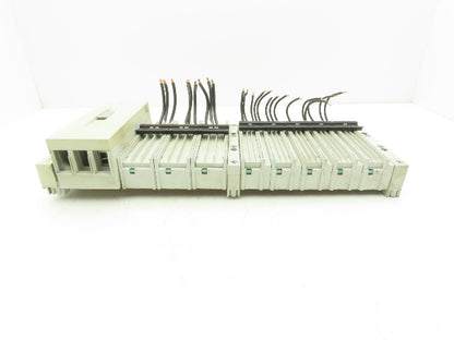 Siemens 3 Pole Motor Starter Bus Bar Feeder Assembly 3x 55mmx242mm 5x 45x182mm
