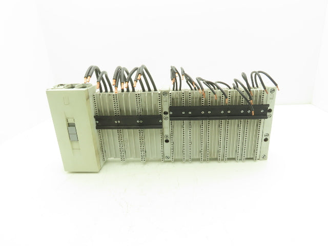 Siemens 3 Pole Motor Starter Bus Bar Feeder Assembly 3x 55mmx242mm 5x 45x182mm