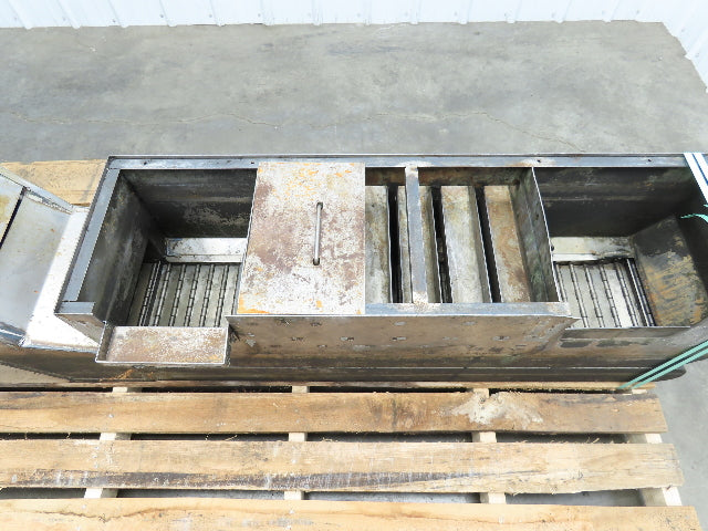 Hennig CNC Incline Chip Conveyor 14"x 50" Infeed 40" Discharge 230/460V 3PH