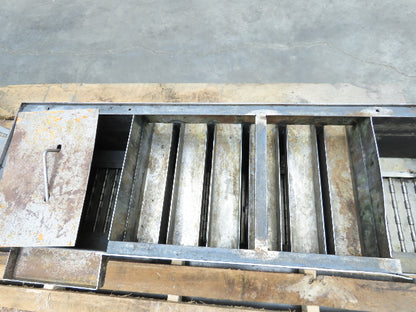 Hennig CNC Incline Chip Conveyor 14"x 50" Infeed 40" Discharge 230/460V 3PH