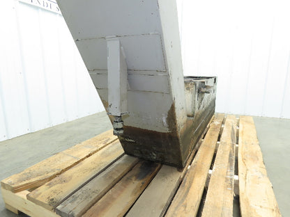 Hennig CNC Incline Chip Conveyor 14"x 50" Infeed 40" Discharge 230/460V 3PH