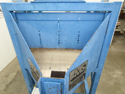 AMS Vibratory Bin Feeder Machine Hopper Parts Custom Unloader Pneumatic 120V