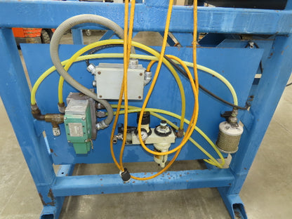 AMS Vibratory Bin Feeder Machine Hopper Parts Custom Unloader Pneumatic 120V