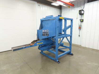 AMS Vibratory Bin Feeder Machine Hopper Parts Custom Unloader Pneumatic 120V