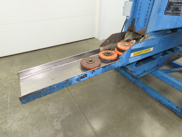 AMS Vibratory Bin Feeder Machine Hopper Parts Custom Unloader Pneumatic 120V