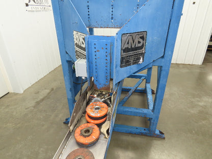 AMS Vibratory Bin Feeder Machine Hopper Parts Custom Unloader Pneumatic 120V
