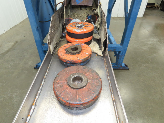 AMS Vibratory Bin Feeder Machine Hopper Parts Custom Unloader Pneumatic 120V
