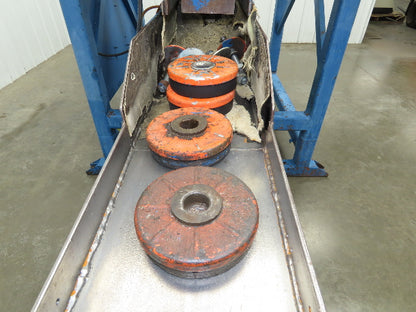 AMS Vibratory Bin Feeder Machine Hopper Parts Custom Unloader Pneumatic 120V