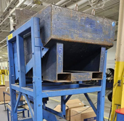 AMS Vibratory Bin Feeder Machine Hopper Parts Custom Unloader Pneumatic 120V