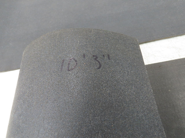 18"W x 18' Soft Top Rubber Fabric Conveyor Belt Gray  Lot of 2pcs 10' + 8'