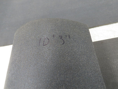 18"W x 18' Soft Top Rubber Fabric Conveyor Belt Gray  Lot of 2pcs 10' + 8'