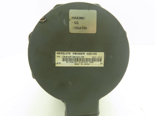 Mitsubishi HA83NC-SS Servo Motor 1.0kW 3000rpm 170v 3Ph 4.9A 19Nm