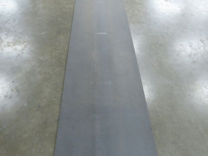 18"W x 20' 6" Soft Top Rubber Fabric Conveyor Belt Gray Reversible 1/8"Thick