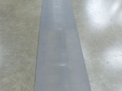 18"W x 20' 6" Soft Top Rubber Fabric Conveyor Belt Gray Reversible 1/8"Thick