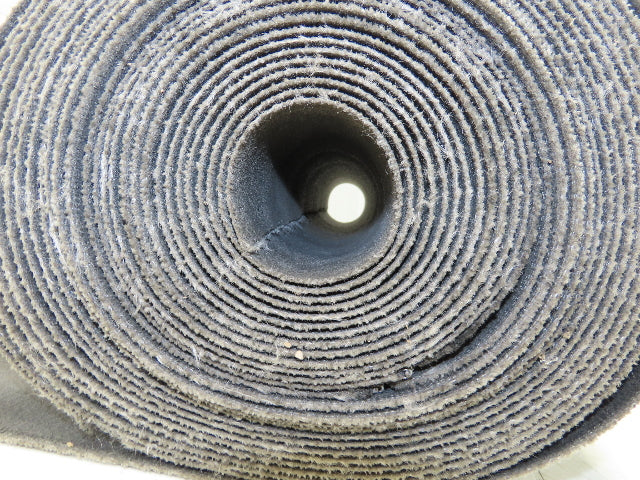 18"W x 42' 10" Soft Top Rubber Fabric Conveyor Belt Gray Reversible 1/8"Thick