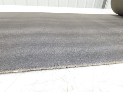 18"W x 42' 10" Soft Top Rubber Fabric Conveyor Belt Gray Reversible 1/8"Thick